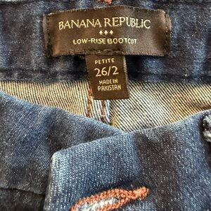 Banana Republic Dark Blue Washwell Jeans
